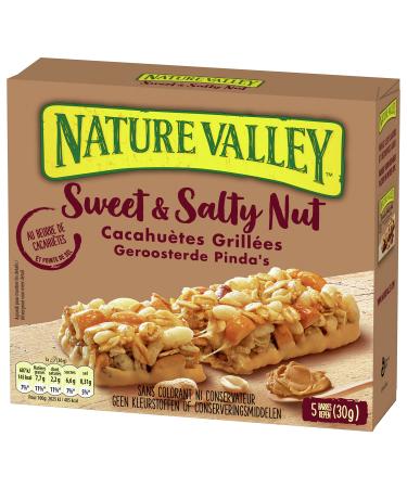 Nature Valley Sweet and Salty Peanut Butter Cereal Bars 5 x 30g