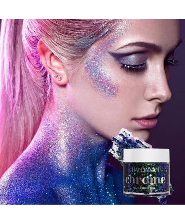 Sequin Gel Highlighting Gel for Body and Hair Shimmer | Girls Longwearing Makeup for Radiant Glow in Crowds for Gathering Traveling Carnival Party Dating Mcbean - Buy Online on GoSupps.com