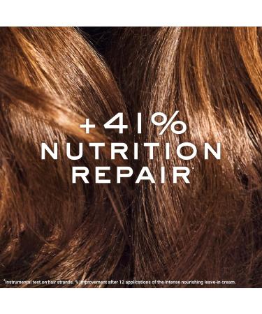 NUXE Hair Prodigieux Intense Leave-in Cream - Nourishing & Repairing | Argan & Jojoba Oil | Soft Shiny Hair - 3.4 Fl Oz - Buy Online on GoSupps.com