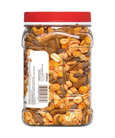 Fisher Snack Honey Roasted Mixed Nuts 24oz - Peanuts, Cashews, Almonds, Filberts, Pecans - 1.5lb Pack of 1 - Buy Online on GoSupps.com