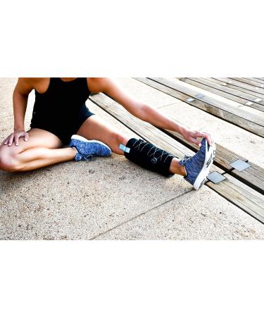 Recoup Cryosleeve Medium | Ice Cold Compression Sleeve for Arms & Legs | Up to 1 Hour Cold | Adjustable Compression | Reusable Ice Pack for Elbows & Knees | Pain Relief for Muscles & Joints - Buy Online on GoSupps.com