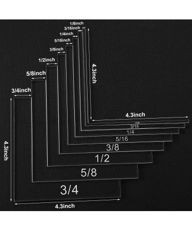 Creative Positioning Pieces Card Corners Set with Bone Folder Tool - 10 Pieces | Scrapbooking and Card Making Supplies | Transparent - Buy Online on GoSupps.com