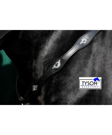 Jose Breastplate Show - Premium Portuguese & Spanish Black Brown for WB VB XF XXF Calfblood - International Shipping Available - Buy Online on GoSupps.com