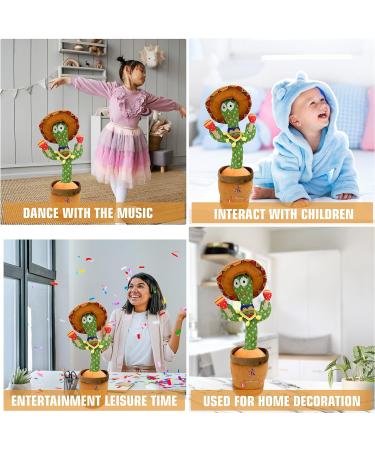 Ava's Toys Dancing Cactus- Voice Recorder & Repeat What You Say Talking Cactus Toy - Buy Online on GoSupps.com
