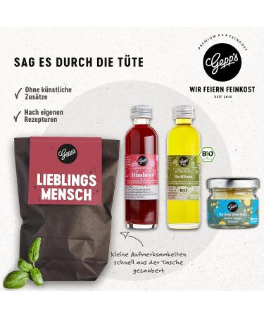 Gepps Delicatessen Gift Set: Favorite Mensch Treats - Spice Salt Vinegar & Organic Olive Oil for Best Friends & Loved Ones - Buy Online on GoSupps.com
