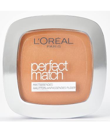L'Or al Paris Perfect Match Matting Powder 8th Golden Cappuccino - 9g | Buy Internationally at Best Price - Buy Online on GoSupps.com