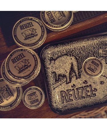 REUZEL Concrete Hold Matte Pomade 4 oz - Vanilla Scented Hair Styling Product for Polished Look - Buy Online on GoSupps.com