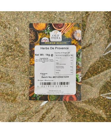 Old India Herbs De Provence 1kg - Premium Blend | Pack of 1 - Buy Online on GoSupps.com