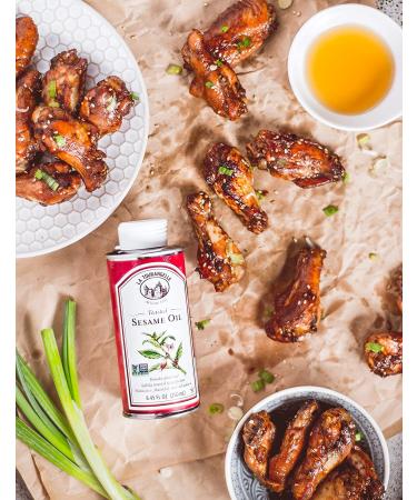 La Tourangelle Toasted Sesame Oil 25.4 fl oz - Premium Flavor for Cooking & Dressing - Buy Online on GoSupps.com