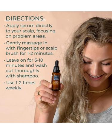 Plant Therapy Hair Therapy Scalp Serum 1 oz - Soothe, Detoxify, and Balance Oils - Buy Online on GoSupps.com
