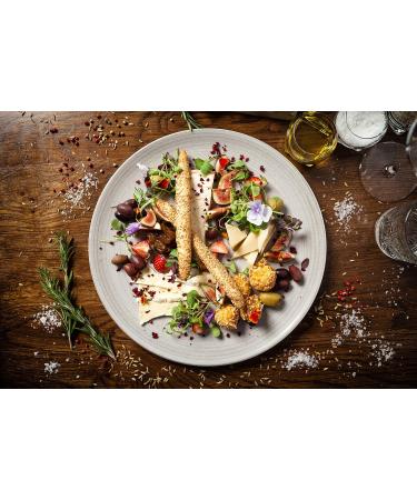 Italian Ricottina Salumi Pasini | Salted Ricotta with sheep and goat milk | 2 slices of 300 g each (600 g total) - Buy Online on GoSupps.com