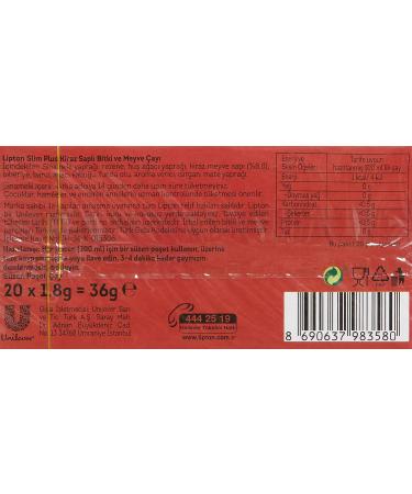 Lipton Slim Plus - Cherry - Buy Online on GoSupps.com