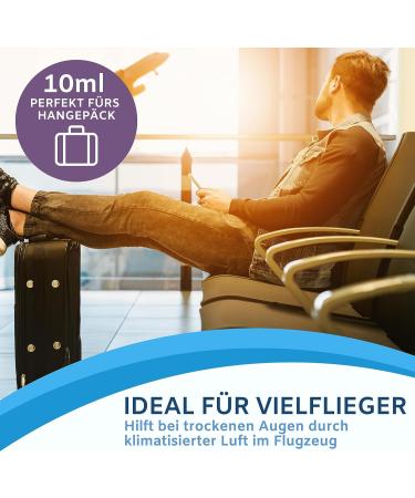 Tears Again Hyaluron 0.3% Gel Eye Drops - Soothing Relief for Dry Reddened & Itchy Eyes | Preservative-Free 10ml Solution - Buy Online on GoSupps.com