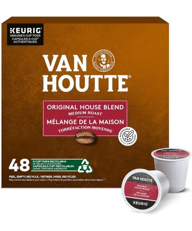 Van Houtte Original House Blend K-Cup Coffee Pods 48 Count For Keurig Coffee Makers & Colombian Medium Roast K-Cup Coffee Pods 48 Count For Keurig Coffee Makers - Buy Online on GoSupps.com