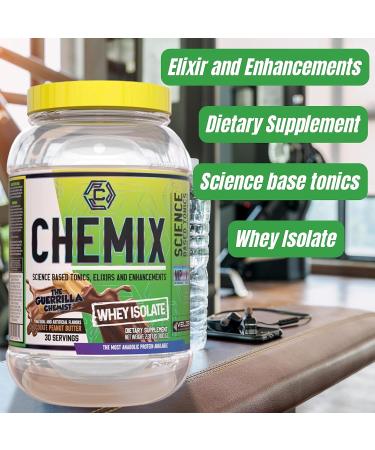 Buy Chemix Whey Protein Isolate - Chocolate Peanut Butter 2Lb | Pure Protein Powder + Free Multi-Purpose Key Chain - International Shipping - Buy Online on GoSupps.com