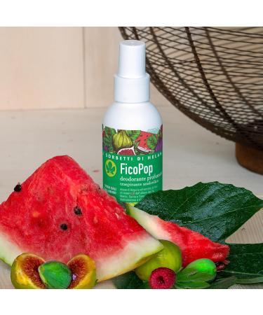  Helan Helan I Sorbetti FicoPop - Alcohol-Free Breathable Deodorant Spray for Men and Women Suitable for Sensitive Skin Aluminum-Free with a Fresh Scent Vitamin E Essential Oils of Thyme Sage and Herbs 100 ml - Buy Online on GoSupps.com