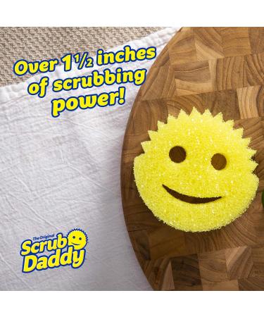 Scrub Daddy Sponge Starter Pack Bundle - Dishwashing and Home Cleaning Bundle Contains 2 Scrub Daddy's 2 Scrub Mommy's and 2 Screen Daddy 2ct - Buy Online on GoSupps.com