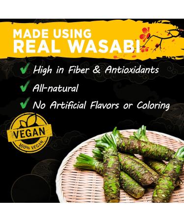 WASABI-O Authentic Japanese Wasabi Sauce & Paste Combo - Real Wasabi Hot Sauce for Sushi & Salad - 62g & 43g - Buy Online on GoSupps.com