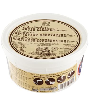 The Masters Paint Brush Cleaner and Preserver - 24 Ounce Tub - Lemon Scented