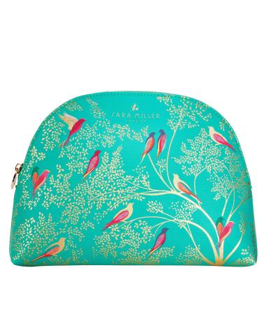 Sara Miller make -up bag green L