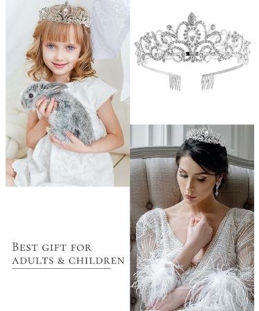 Birthday Crowns Set: Girl Sash, Tiara, & Crystal Crown | Birthday Accessories for Girls and Women - Buy Online on GoSupps.com