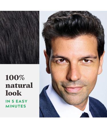 Just For Men Real Black Shampoo-In Color H-55 - Gray Hair Treatment for Men - Buy Online on GoSupps.com