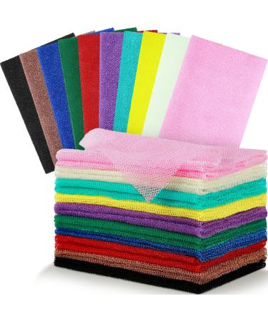 Tudomro 52 Pack Wash Cloths Bulk 13 x 13 Cotton Washcloths for Face and  Body, Face Towels Bath Rags Facecloths Absorbent Multicolor Multipurpose  for
