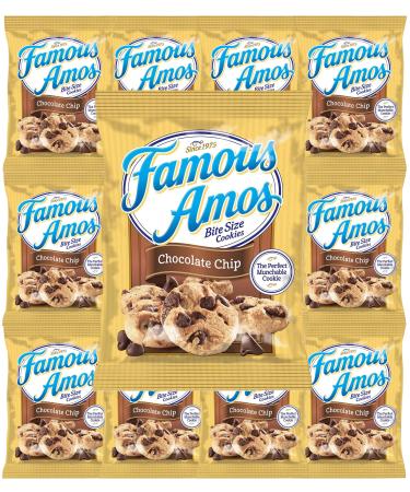 Famous Amos Chocolate Chip Cookies 2oz Bags Pack of 10