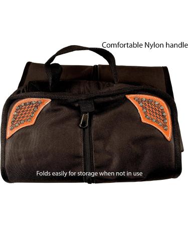 Tahoe Premium Durango Western Halter Bridle/Headstall Carry and Storage Bag with Waterproof Padding and Hand-Tooled Leather Accents - Buy Online on GoSupps.com