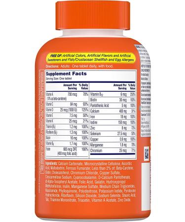 One-A-Day Women's Complete Multivitamin - 200 Tablets for Optimal Health - Buy Online on GoSupps.com