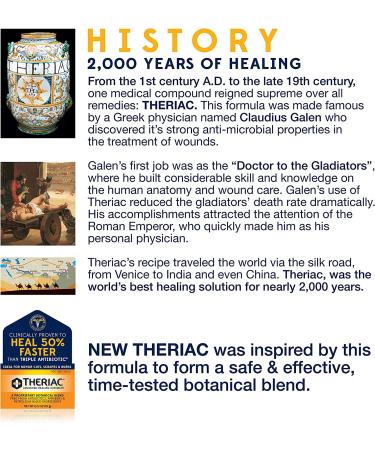 Theriac Manuka Honey Healing Ointment - Natural 50% Faster Healing for Cuts, Scrapes, Burns (0.5 Oz) - Buy Online on GoSupps.com