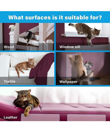 Cat Scratch Furniture Protector - Couch & Furniture Protection Tape for Cats - Buy Online on GoSupps.com