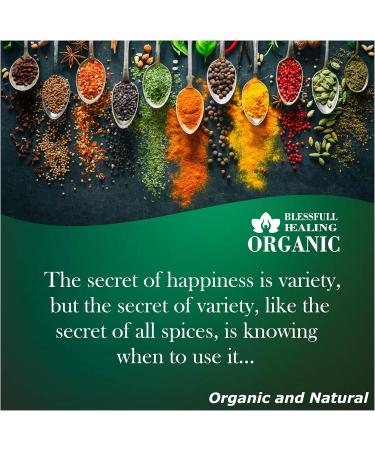 Blessfull Healing Organic Baingan Bharta Masala 100 Gram Airtight Container (Packing May Vary) 100 Gram 3.35 oz - Buy Online on GoSupps.com