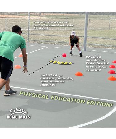 Physical Education Dome Mat Play Equipment for Kids - Improve Cardio, Catching, Agility & Coordination Skills - Buy Online on GoSupps.com