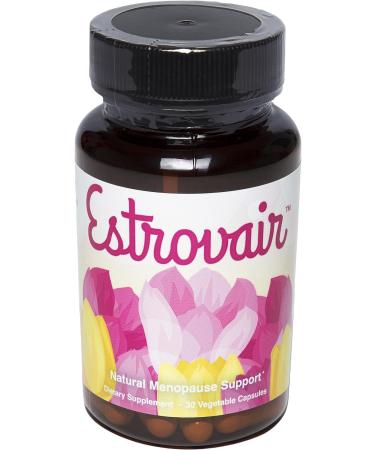 Estrovair Menopause Support Supplement - Natural, Non-GMO, Vegan & Gluten-Free - Buy Online on GoSupps.com
