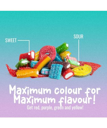 Sweet Sixteen Assorted Licorice Candy Classic Mix of Sugar-Coated Gummies 6 packs x 400g Peanut & Nut-Free Candies Soft Chewy and Always Fresh Classic Licorice 400 g (Pack of 6) - Buy Online on GoSupps.com