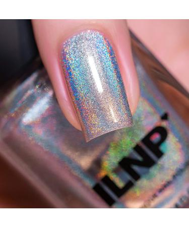 ILNP MEGA Ultra Holographic Nail Polish - Silver Holographic 0.4 Fl Oz (1 Pack) - Buy Online on GoSupps.com
