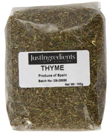 JustIngredients Essential Thyme 100g - Pack of 5