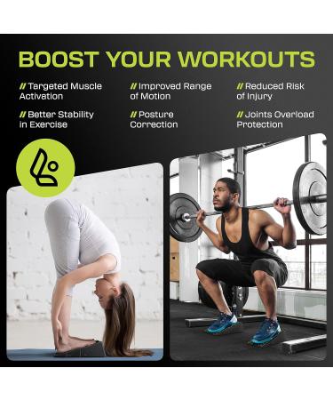 Flexelent Squat Wedge Block - Anti-Slip Wading Board for Squats | Improve Calf Leverage | 17 Incline | Portable & Compact - Buy Online on GoSupps.com