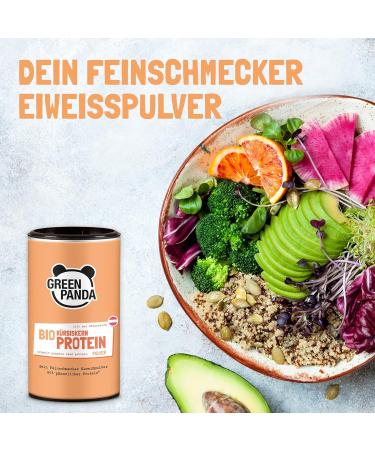 Buy Green Panda Organic Pumpkin Seed Flour from Austria | Vegan Protein Powder | 225g | Roasted Pumpkin Seeds - Buy Online on GoSupps.com