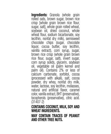 Quaker Big Chewy Granola Bars - 60% Larger - Chocolate Chip (5 Pack) - Buy Online on GoSupps.com