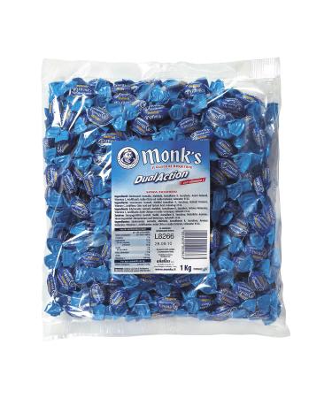 Akellas Monk's Dual Action Light 1 kg - Sugar-free Balsamic Caramels packed with Balsamic Syrup and Vitamin C