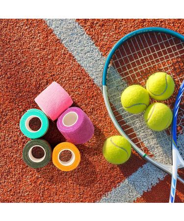 KISEER 30 Pack Assorted Color Self Adhesive Bandage Rolls - 2 x 5 Yards - Breathable Cohesive Tape for Sports - 15 Colors Available - Buy Online on GoSupps.com