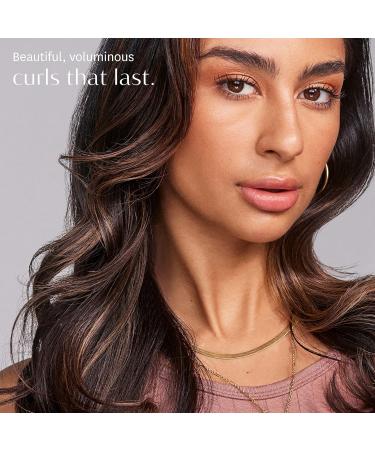 Buy T3 SinglePass Curl Professional Curling Iron - Custom Ceramic Long Barrel Adjustable Heat for Shiny Curls & Waves - 1 inch White/Rose Gold | International Shipping Available - Buy Online on GoSupps.com