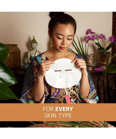 Orientana - Natural Silk Sheet Face Mask Snail Secretion & Collagen | Anti Ageing And Wrinkle Moisturiser | Acne Pigmentation Treatment | Hydrating Rejuvenating & Brightening - 1pc - Buy Online on GoSupps.com