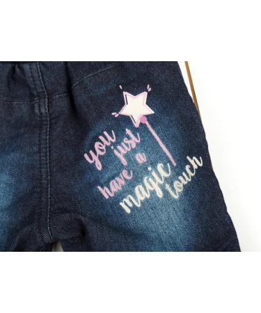 Sigikid Baby Girls' Black Denim Jeans - Size 7 5/8 Blue - Buy Online on GoSupps.com