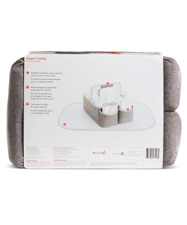 Munchkin Portable Diaper Caddy Organizer - Grey - 1 Count - Buy Online on GoSupps.com