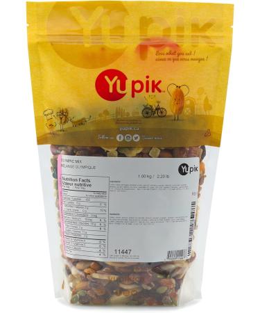 Yupik Olympic Mix Dates Raisins Apricots Pineapples Papaya Bananas Pumpkin Seeds Walnuts Pecans Cashews Hazelnuts Almonds and Brazil Nuts 1Kg 1 kg (Pack of 1) - Buy Online on GoSupps.com