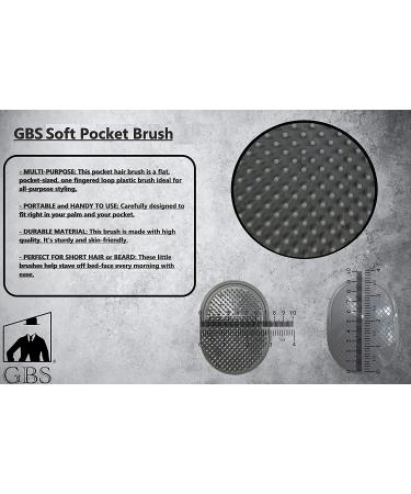 Pocket Palm Combs - 12 Multicolored Portable Brush & Massager - Ideal for Camping, Gym, Office & Travel - Durable Material - Buy Online on GoSupps.com