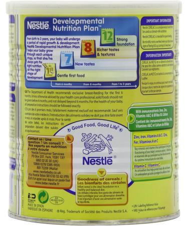 Nestle Cerelac Stage 1 From 6 Months Wheat with Milk 400 g (Pack of 4) - Buy Online on GoSupps.com